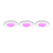 Philips Hue Inbouwspot Slim 3-Pack - White and Color - 90mm - Wit