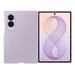 Samsung Galaxy Z Fold 8 Siliconen Back Cover met Magneet Paars