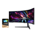 Samsung LS57CG950NLXZX LED display 144.8 cm (57") 7680 x 2160 Pixeles Dual UHD Negro, Blanco