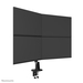 Neomounts NERO DS60-600BL2-2 Monitorarm Zwart