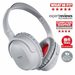Lindy BNX-60 Wireless Active Noise Cancelling Headphones with aptX, Cool Grey thumbnail 1