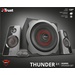 Trust GXT 4038 Thunder speaker set 60 W Universal Black 2.1 channels 2-way 10 W thumbnail 3