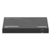 Manhattan Alterna entre tres entradas HDMI en una salida HDMI (3x1), 4K60Hz, 18G, conmutación automática y manual, mando a distancia por infrarrojos, negro