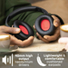 Lindy BNX-60 Wireless Active Noise Cancelling Headphones with aptX, Matt Black thumbnail 5