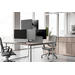 Neomounts NERO DS60-600BL2-1 Monitorarm Zwart