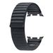 Samsung Galaxy Watch 8 Series Nylon Bandje 20mm Donkergrijs M/L