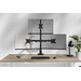 Neomounts NERO DS60-600BL2-1 Monitorarm Zwart