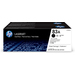 Zestaw dwóch oryginalnych wkładów laserowych HP 83A LaserJet, czarny CF283AD
