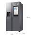 Samsung RS90F66BETEF Family Hub