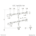 Neomounts NERO DS60-600BL2-2 Monitorarm Zwart