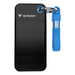 Verbatim Pocket SSD USB 3.2 Gen 2 512GB Black/Blue thumbnail 1