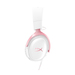 HyperX Cloud III Wired Gaming Headset - Wit/Roze (PC, PS5, Xbox Series X/S)