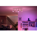 Philips Hue Fugato Opbouwspot White and Color - Wit - 4-spots