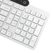 Lenovo 800 Self-Charging Bluetooth Toetsenbord QWERTY Wit