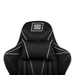 Vorago CGC501 silla para videojuegos Silla de consola para juegos Asiento acolchado tapizado Negro