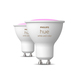 Philips Hue White and Color GU10 2-pack