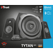 Trust GXT 38BT Tytan speaker set 120 W Universal Black 2.1 channels 10 W Bluetooth thumbnail 7
