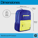 HP Mochila Campus, azul