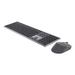 DELL KM7321W teclado Ratón incluido Oficina RF inalámbrico + bluetooth Español Gris, Titanio