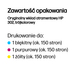 Oryginalny wkład tusz HP 302 (F6U65AE) Kolorowy (CMY)