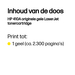 HP 410A Toner Geel