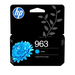 HP Inc. Wkład do drukarki atramentowej 963 Cyan 3JA23AE