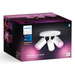 Philips Hue Fugato Opbouwspot White and Color - Wit - 3-spots