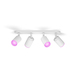 Philips Hue Fugato Opbouwspot White and Color - Wit - 4-spots