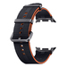 Samsung Galaxy Watch 8 Series Athleisure Bandje Donkergrijs M/L