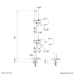Neomounts NERO DS60-600BL2V Monitorarm Zwart