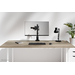 Neomounts NERO DS60-600BL1 Monitorarm Zwart