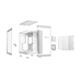 be quiet! LIGHT BASE 600 DX White Midi Tower Blanco imagen 4