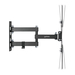 Manhattan 462624 soporte para TV 139.7 cm (55") Negro