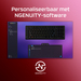 HyperX Eve 1800 Gaming Toetsenbord Qwerty