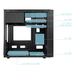 TooQ Micro ATX / Mini-ITX Mini Tower, Black thumbnail 3