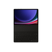 Samsung Galaxy Tab S9/S9 FE/S10 FE/S10 Lite Slim Toetsenbord Hoes QWERTY Zwart