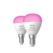 Philips Hue Luster kogellamp White and Color E14 2-pack
