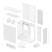 ARCTIC Xtender VG (White) Premium E-ATX PC Case with Vertical GPU Mounting thumbnail 8