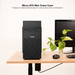 TooQ TQC-4701U3C-B computer case Mini Tower Black thumbnail 4