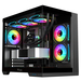 itek DARK CAVE DS Tower Black thumbnail 1
