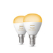 Philips Hue Luster kogellamp White Ambiance E14 2-pack