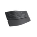 Logitech Ergo K860 for Business teclado Oficina RF inalámbrico + bluetooth QWERTY Español Grafito