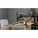 Manhattan 462570 soporte para pantalla plana 124.5 cm (49") Escritorio Negro
