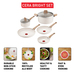 Tefal Cera Bright ON 5-delige pannenset