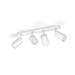 Philips Hue Fugato Opbouwspot White and Color - Wit - 4-spots