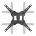 Manhattan 462624 soporte para TV 139.7 cm (55") Negro