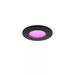 Philips Hue Inbouwspot Slim - White and Color - 90mm - Zwart