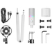 Mars Gaming MMIC-XT, Professional High Definition 192Khz 24-bit Studio Microphone, Omnidirectional Arm, Anti Shock Mount, Pop Filter Metal Mesh, White thumbnail 6