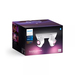Philips Hue Argenta Opbouwspot White and Color - Wit - 4-spots