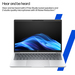 HP EliteBook 8 G1i 14 inch Notebook AI PC Intel Core Ultra 7 255U Laptop 35.6 cm (14″) WUXGA 32 GB DDR5-SDRAM 1 TB SSD Wi-Fi 7 (802.11be) Windows 11 Pro Silver thumbnail 9